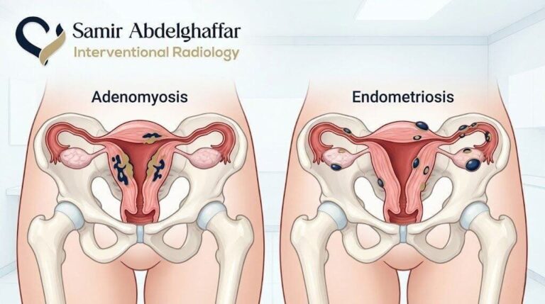 الفرق بين التغدد الرحمي وبطانة الرحم المهاجرة