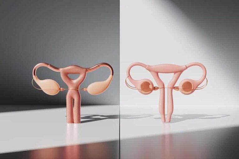 الفرق بين العضال الغدي وتليف الرحم