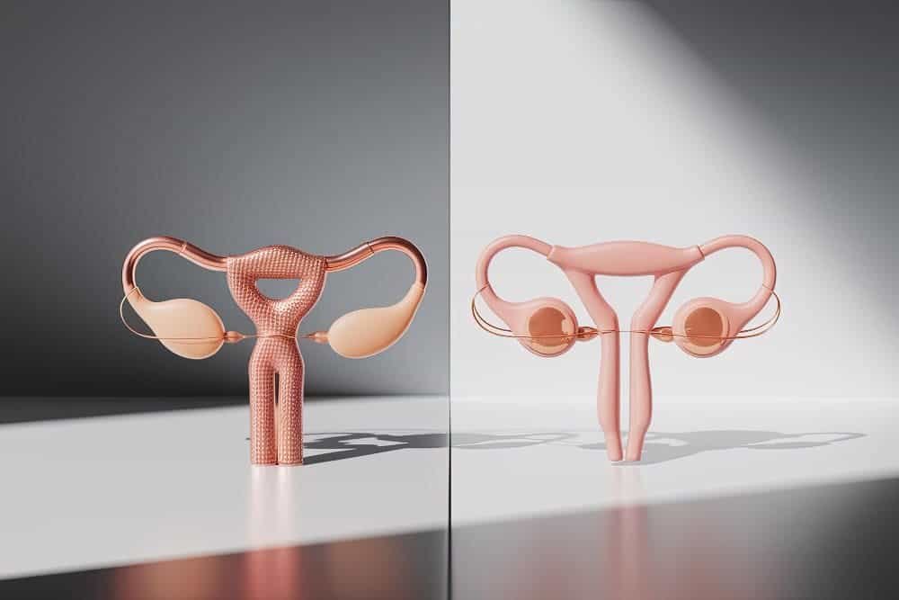 الفرق بين العضال الغدي وتليف الرحم